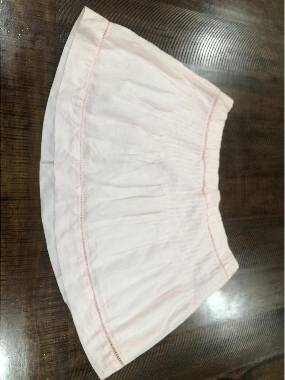 Y2k Light Pink Abercrombie & Fitch‎ Pleated Mini Skirt Size L
